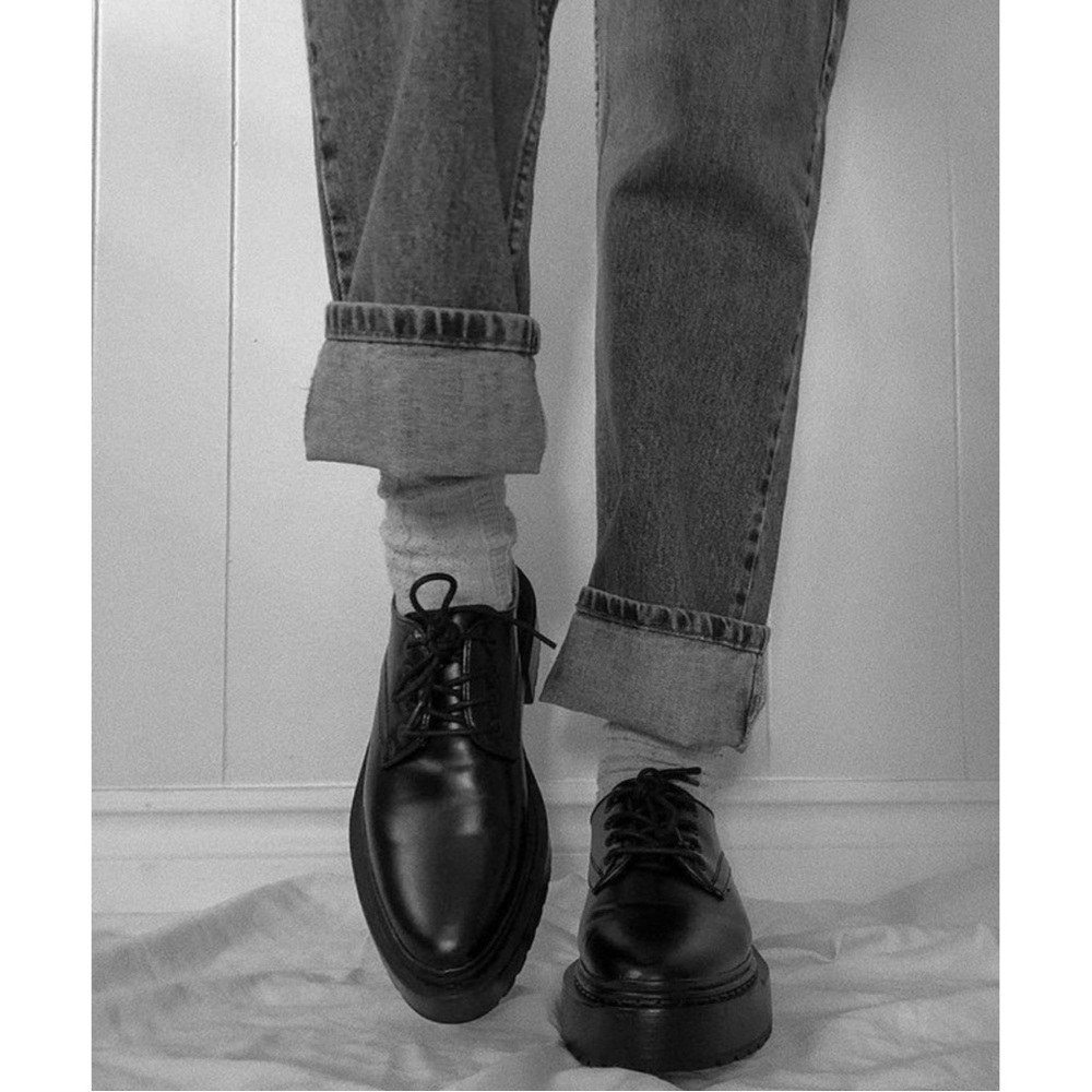 ZARA Low Heeled Lug Sole Shoes